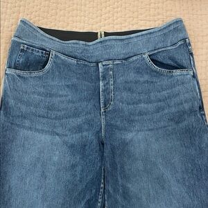 High-Rise Pull On Soft Jean